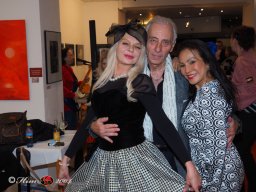 Fashion Show in der Contemplor Galerie Wien am 14. 03. 2024